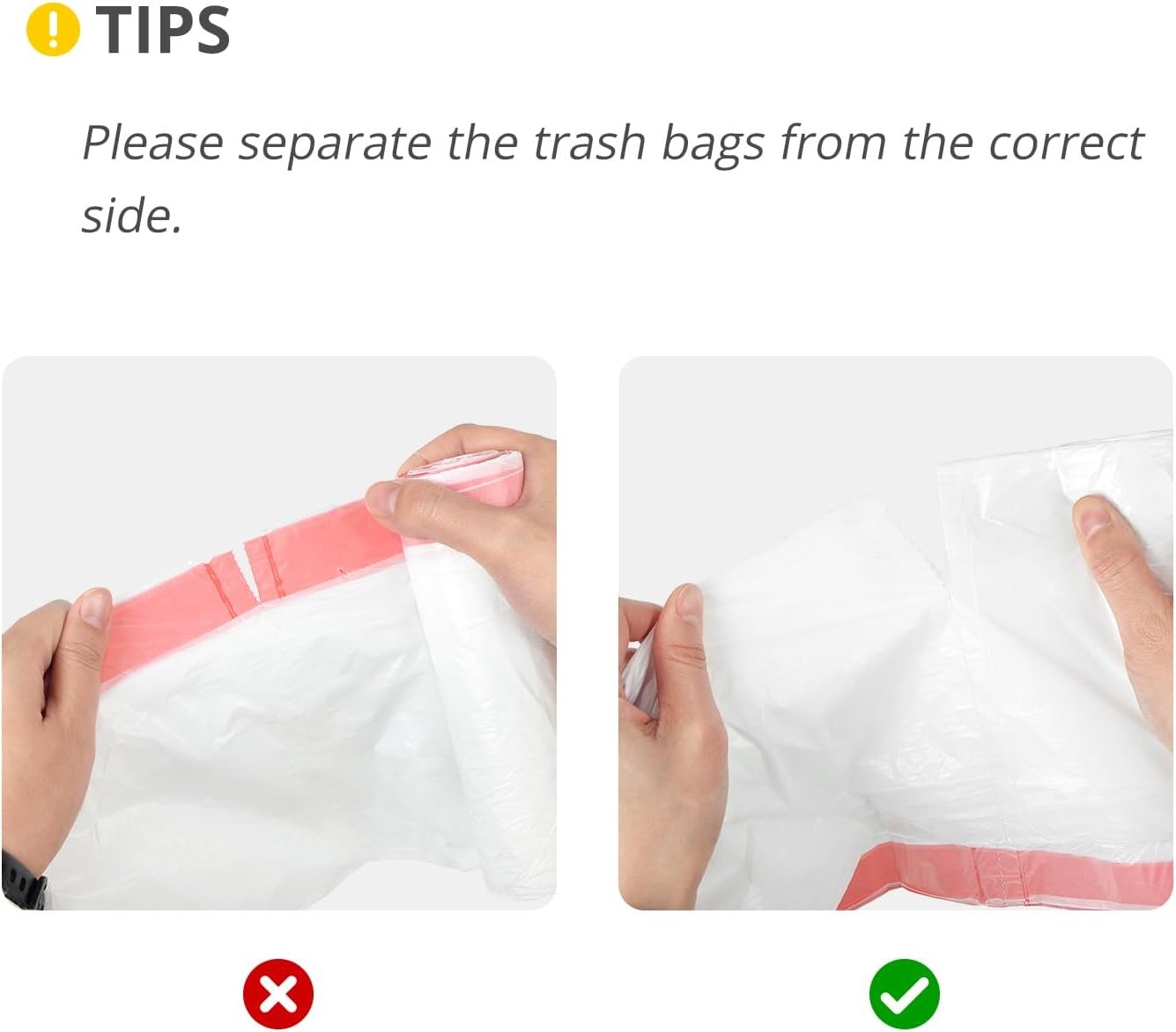 Ultra Thick 15 Gallon Drawstring Trash Bags, 108 Count Heavy Duty Large Plastic Garbage Bag, Leak Proof Trash Can Liners for Tall Kitchen Home Office Lawn Outdoor, White - Image 9
