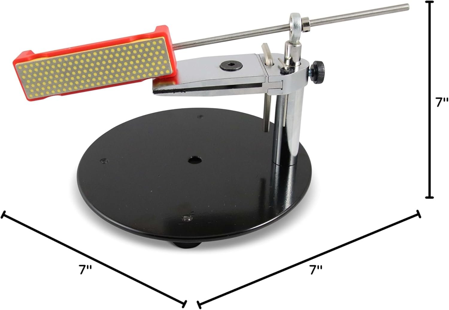 Professional Knife Sharpeners for Kitchen Knives - Diamond - Designed with Tight Clamp, Stable Base - Easy To Assemble with Reference Guide & Instruction Manual - Image 11