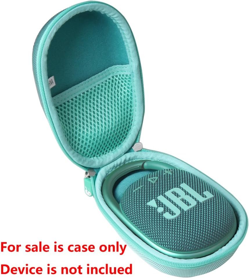 Hermitshell Hard Travel Case for JBL Clip 4 / JBL Clip 5 Portable Mini Bluetooth Speaker (Teal) - Image 3
