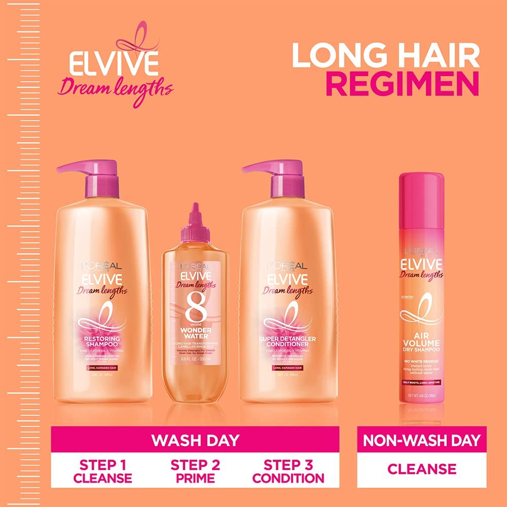 L'Oreal Paris Elvive Dream Lengths Air Volume Dry Shampoo, 4.16 Ounce - Image 6