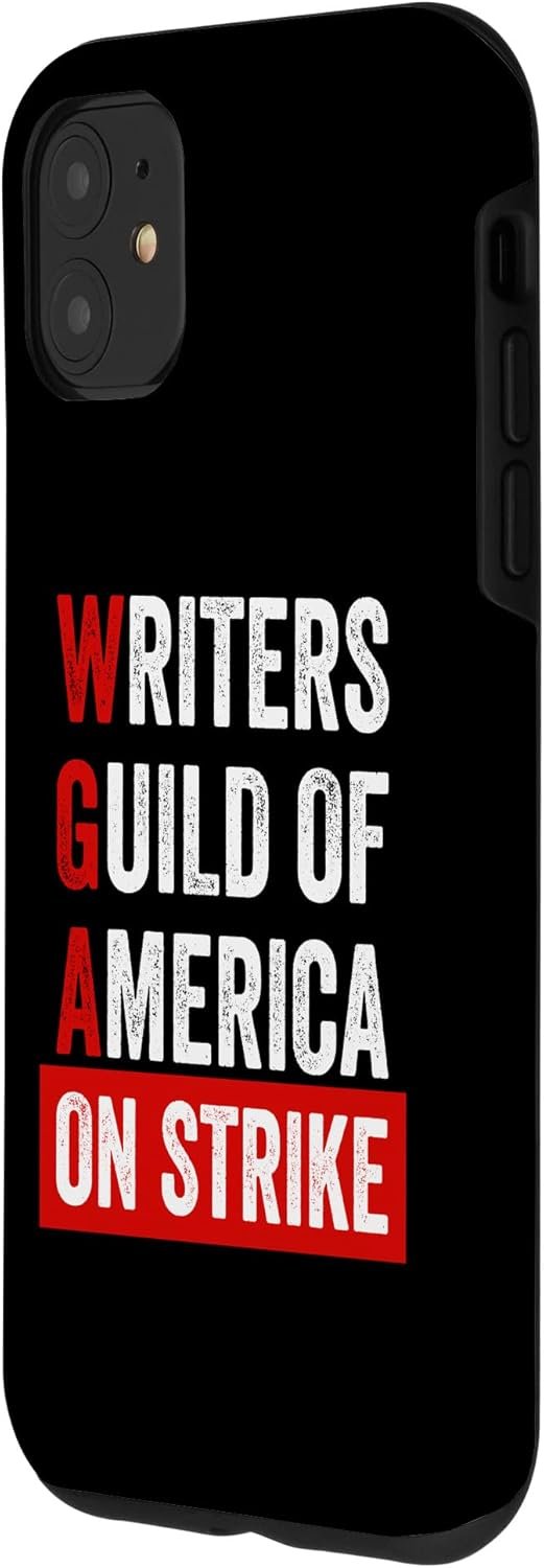 iPhone 11 Writers Guild Of America On Strike WGA On Strike Anti Ai Case - Image 3
