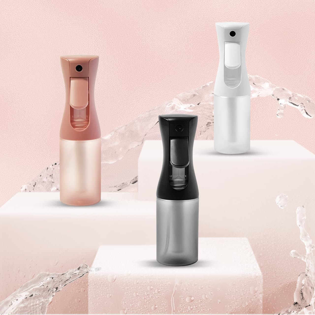 Kitsch Spray Bottle for Hair - Continuous Water Mister with Ultra Fine Mist for Hairstyling, Barbers, Salons, Cleaning, Plants, Versatile Spray Bottles - Made from Recycled Plastic - Terracotta, 5 oz - Image 7