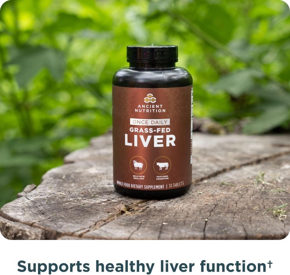Ancient Nutrition Organ Supplements, Once Daily Grass-Fed and Wild Organ Complex Capsules, Beef & Lamb Liver, Supports Healthy Blood, Gut, and Liver, 30 Ct - Image 5