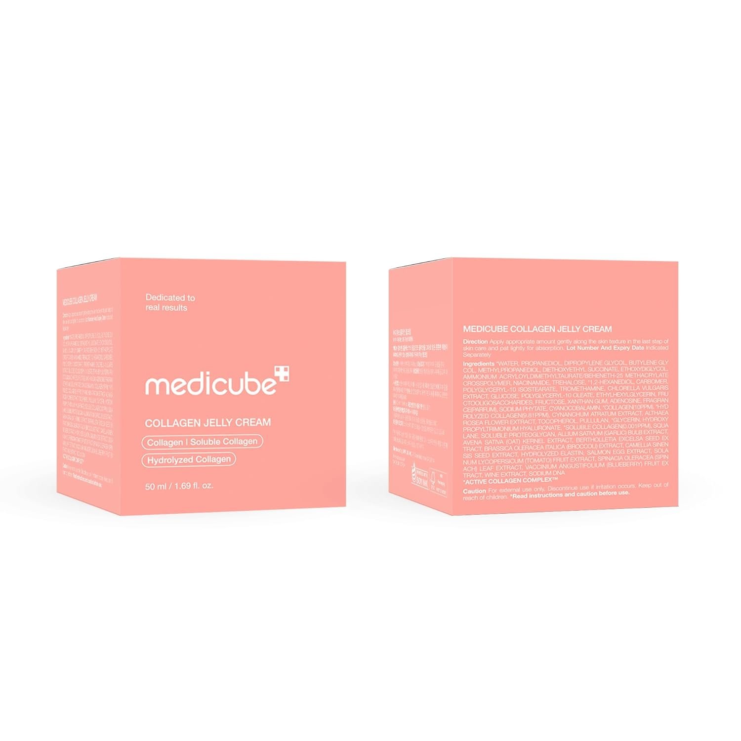 Medicube Collagen Jelly Cream- Niacinamide & Freeze-Dried Hydrolyzed Collagen - Boosts skin's barrier hydration and gives 24h Glow & Lifted Look - Korean skincare (1.69 Fl Oz (Pack of 1)) - Image 9