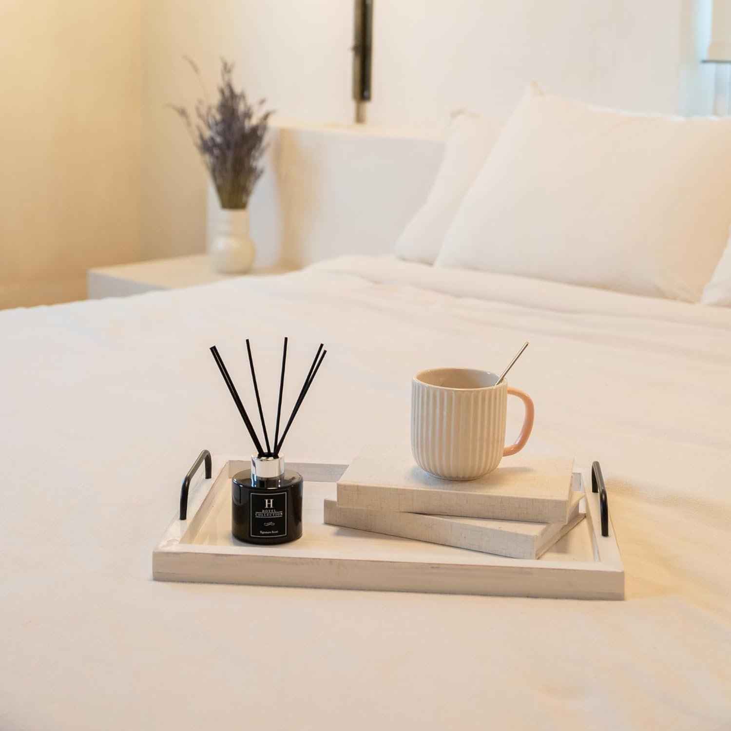 Hotel Collection Midnight in Paris Reed Diffuser Set,Luxury Hotel Inspired Home Diffuser, Lasting 4 Month Longevity, 100mL - Image 4