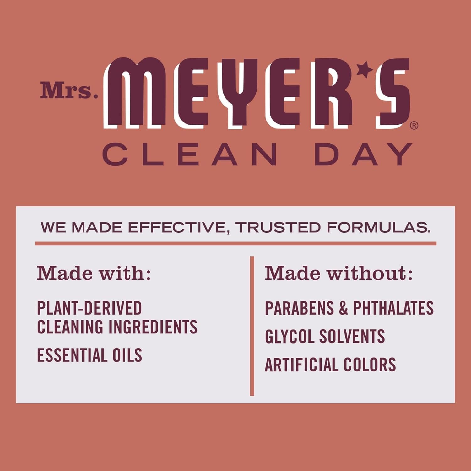 MRS. MEYER'S CLEAN DAY Multi-Surface Cleaner 2 Pack Variety, 16 OZ Each, 1 CT (Apple Cider + Fall Leaves) - Image 5