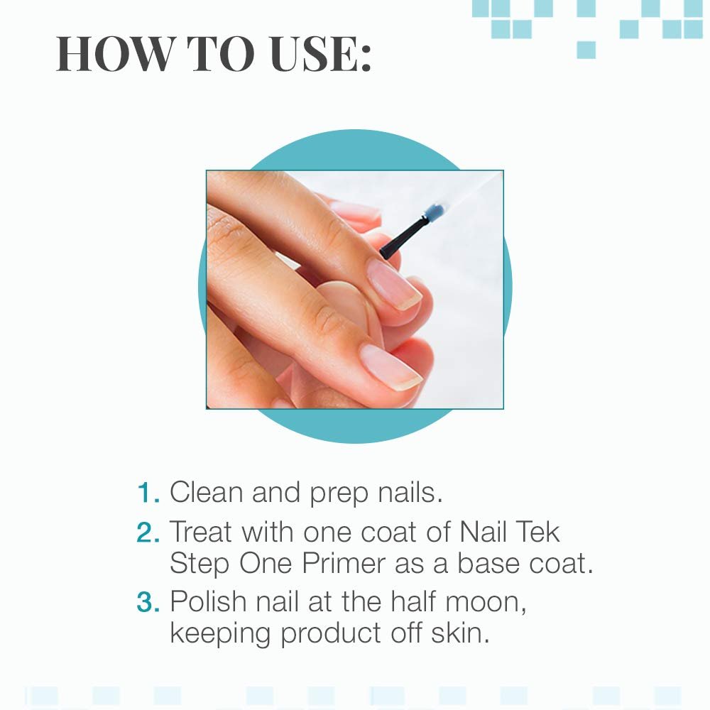 Nail Tek Step One Primer Nail Treatment Unisex 0.5 oz - Image 6