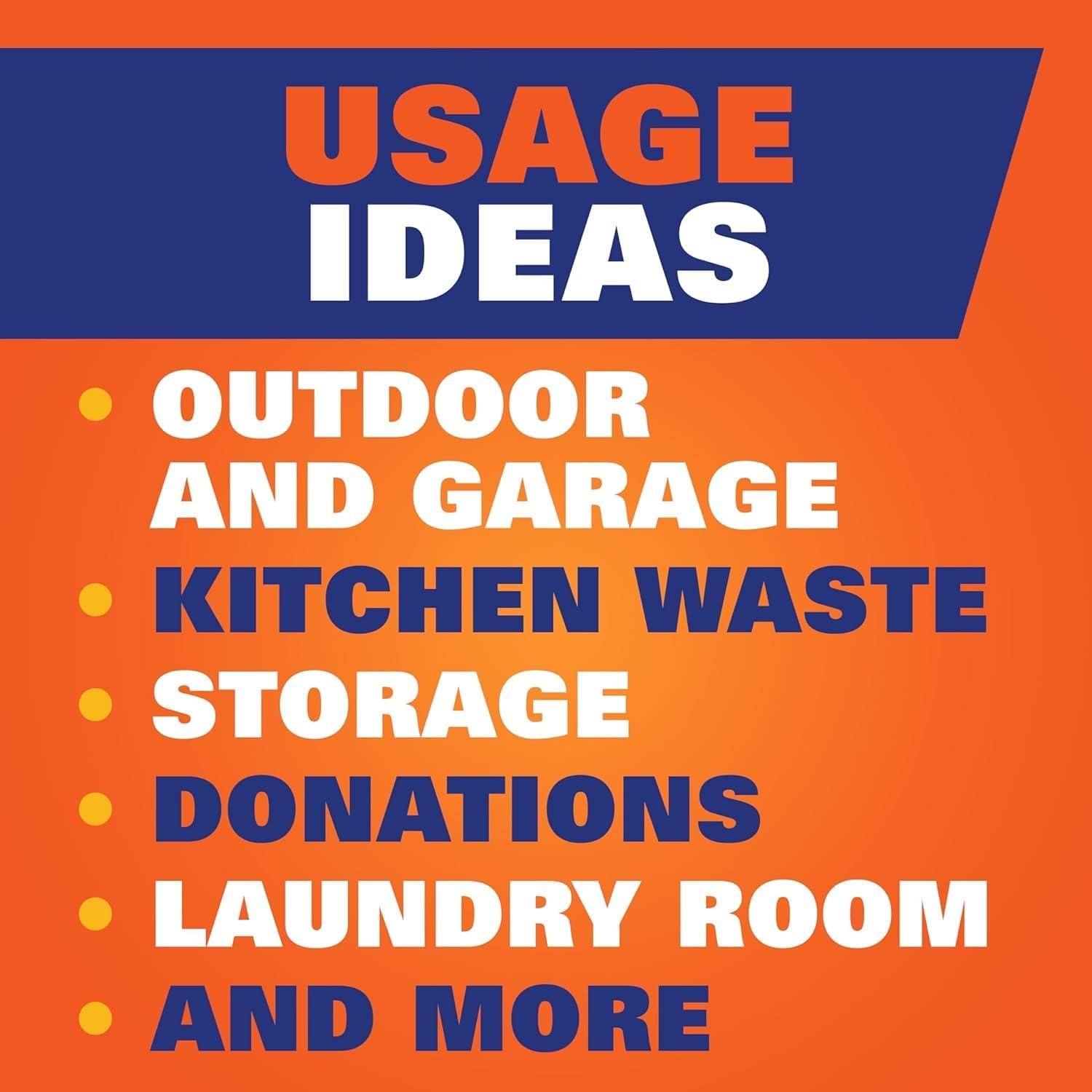 Hefty Ultra Strong Multipurpose Trash Bags, Black Large Flexible Bags with Drawstring, White Pine Breeze Scent, 30 Gallon Bags, 25 CT Bags Per Pack (Pack of 4) - Image 7