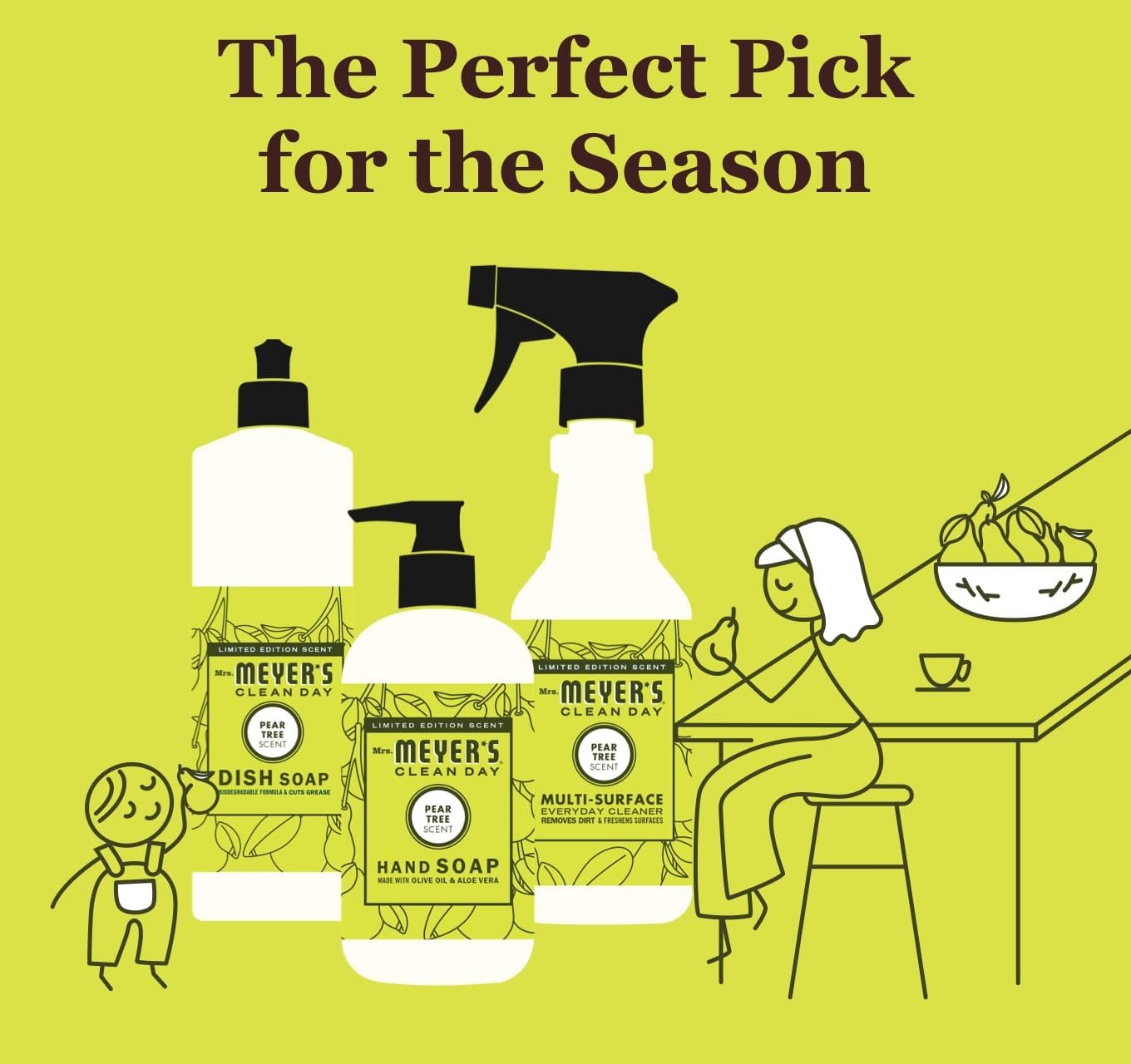 Pear Tree Multi-Surface Everyday Cleaner 16 fl oz. (Pack of 1) - Image 4