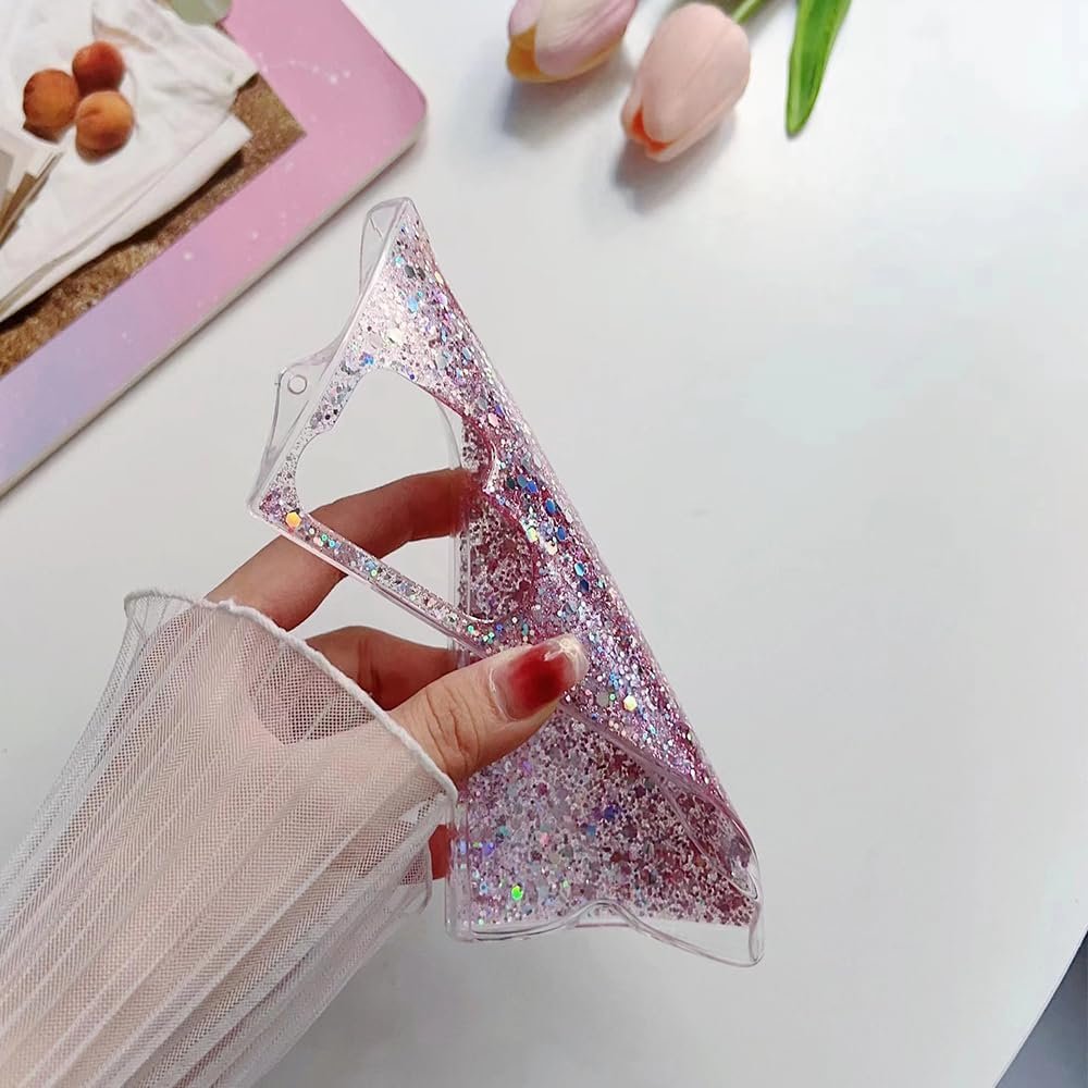 Case for Samsung Galaxy A14 5G Case 6.6''Glitter Bling for Women Girls Sparkle Cover Cute Protective Phone Cases (Blue) - Image 10