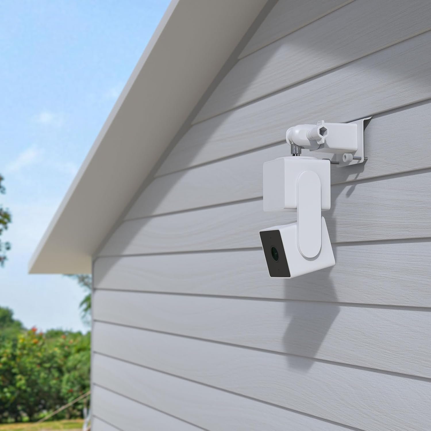 Vinyl Siding Mount Compatible with Wyze Cam Pan V3 Camera (White) - Image 7
