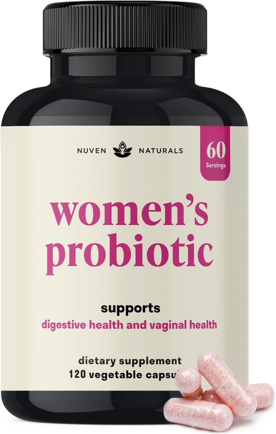 Womens Probiotic - 60 Day Supply - 12 Probiotic Strains, D Mannose, Cranberry for Digestive Health, Vaginal Health, & Immune Support - Prebiotics and Probiotics for Women - Image 2