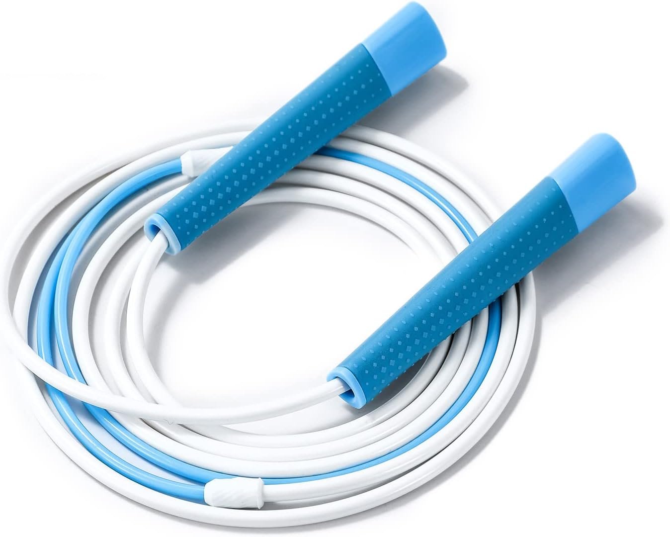 Kids Jump Rope with Silicone Comfortable Grips, Adjustable Tangle-Free Fitness Skipping Rope for kids girls boys women and men,Training, Workout and Weight Loss - Image 2