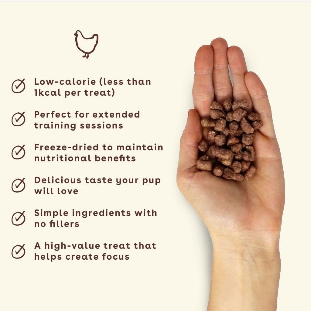 Pupford Freeze Dried Training Treats for Dogs & Puppies, 900+ Limited Ingredient Bites (Meat Bundle) - Image 4