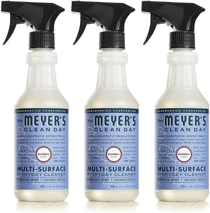 Mrs. Meyer's All-Purpose Cleaner Spray, Bluebell, 16 fl. oz - Pack of 3 - Image 2