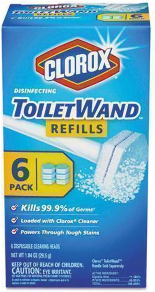 CLO14882 - Clorox Disinfecting ToiletWand Refills - Image 2
