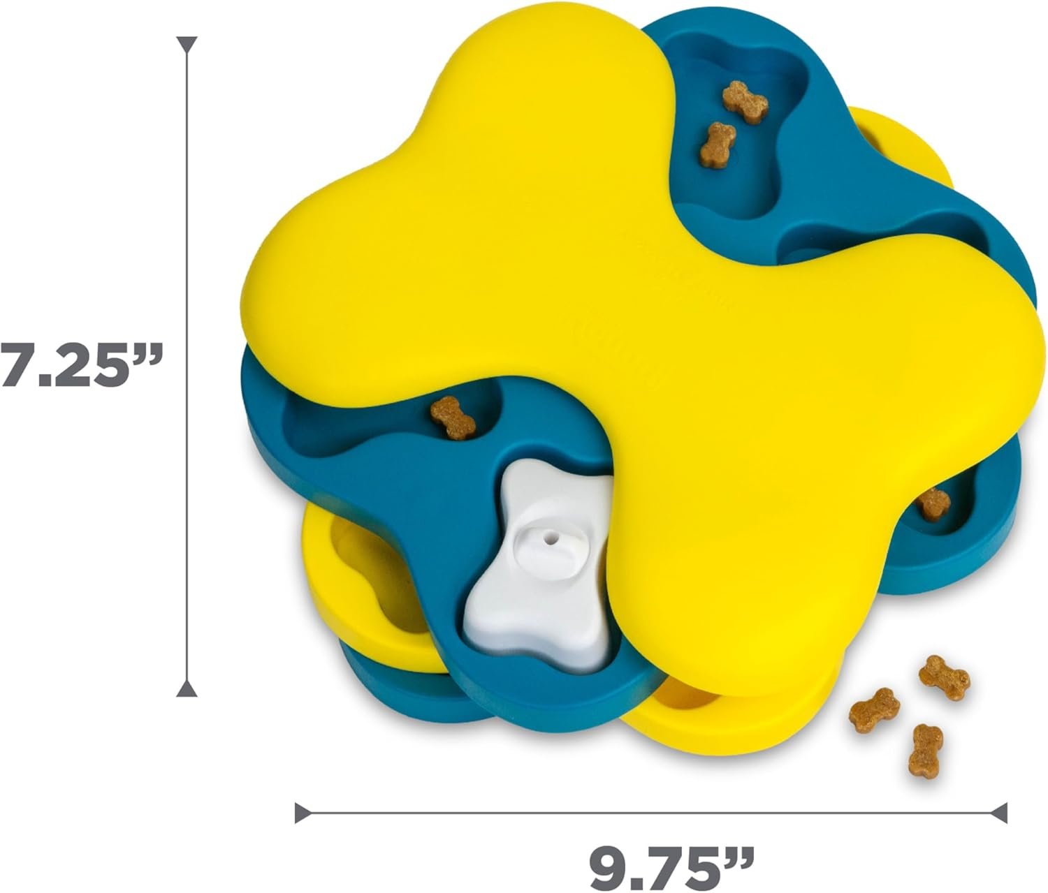 Outward Hound Nina Ottosson Dog Tornado Dog Puzzle Interactive Treat Puzzle Dog Enrichment Dog Toy, Level 2 Intermediate, Blue - Image 8