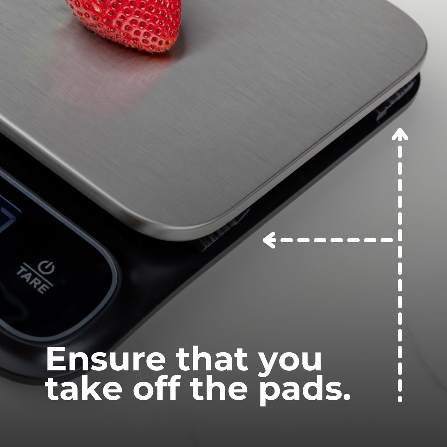 Fradel 0.1g Digital Kitchen Food Scale - Precision Food Scale for Cooking, Baking, Weight Loss - in Grams & Ounces - A Kitchen Must Have - Stainless Steel Plate, Waterproof, 11lb Capacity - Square - Image 7