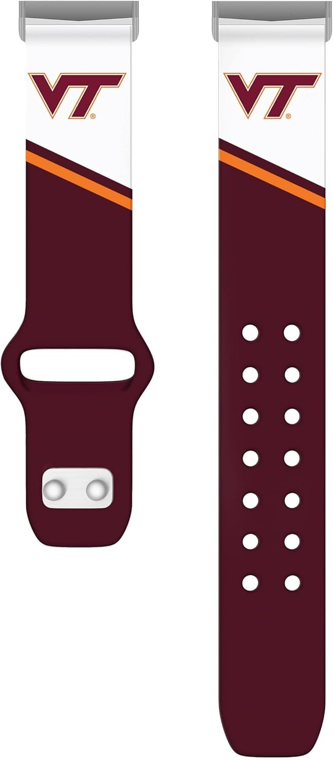 Affinity Bands Virginia Tech Hokies Champion Series HD Watch Band Compatible with Fitbit Versa 3 & Sense - Image 5