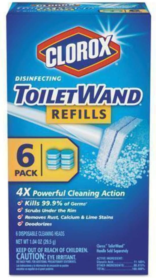 CLO14882 - Clorox Disinfecting ToiletWand Refills - Image 3