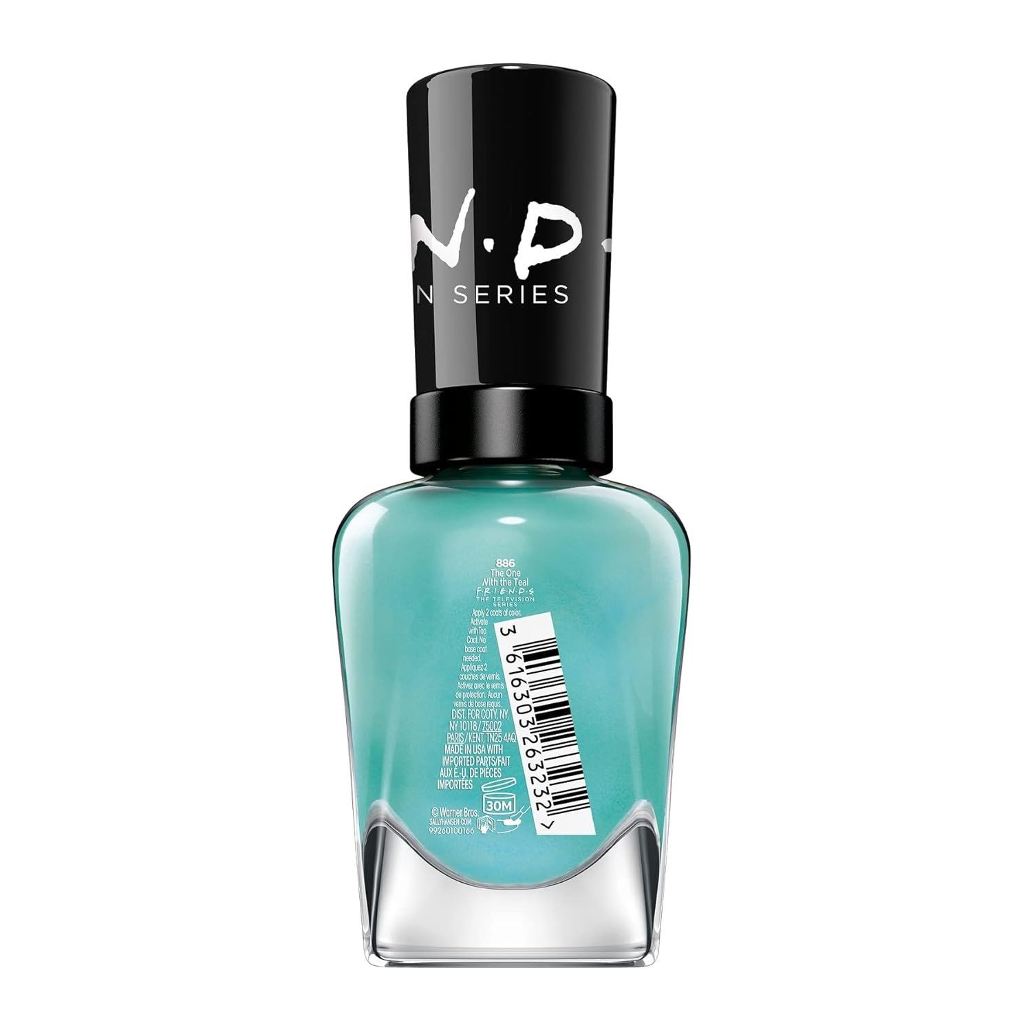 Sally Hansen Miracle Gel Friends Collection, Nail Polish, The One With the Teal, 0.5 fl oz - Image 10