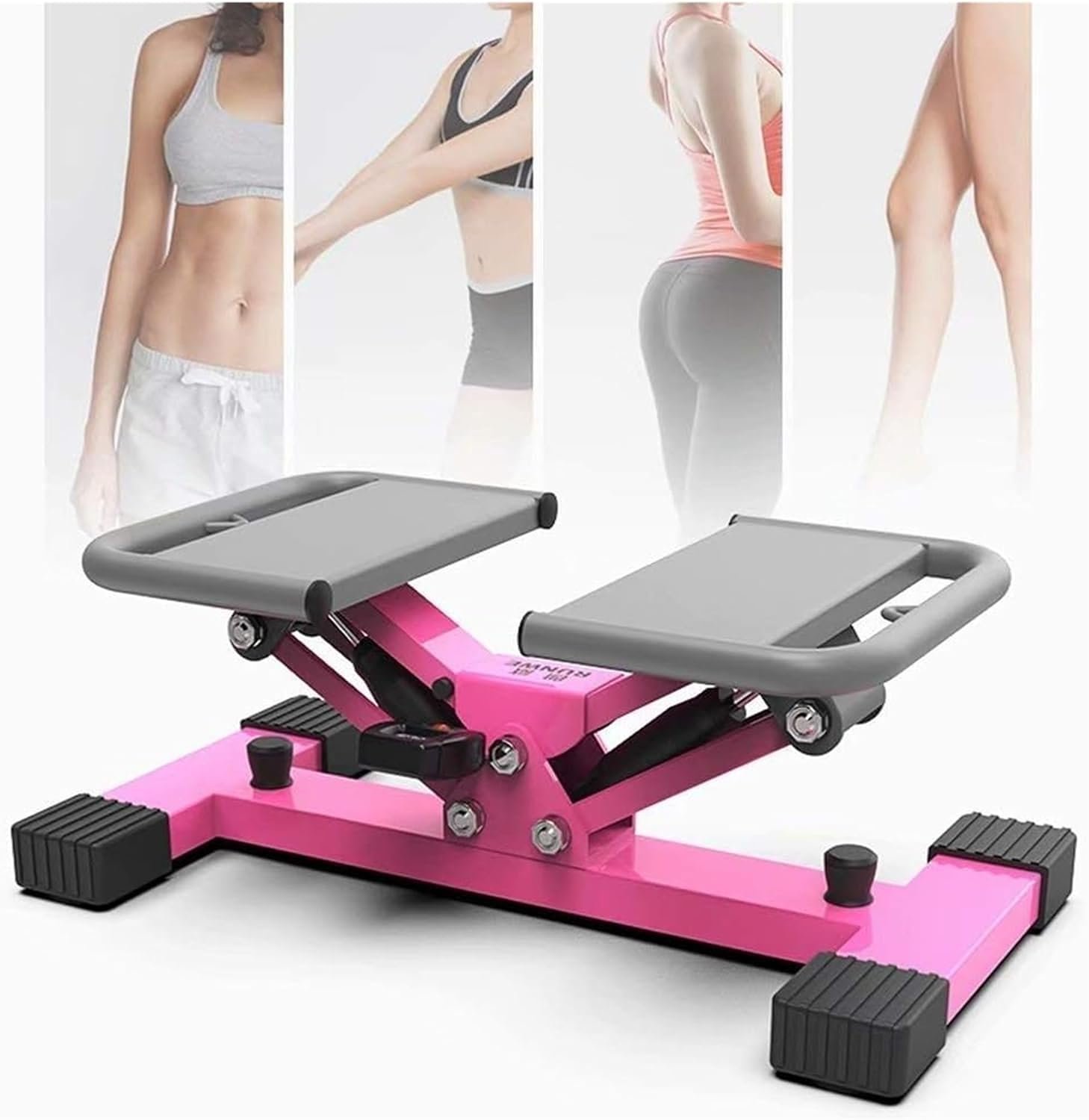 Step Fitness Machines, Adjustable Mini Stair Stepper Exercise Equipment Step Machine with Twisting Action with Multifunction Display with Adjustable Resistance - Image 5