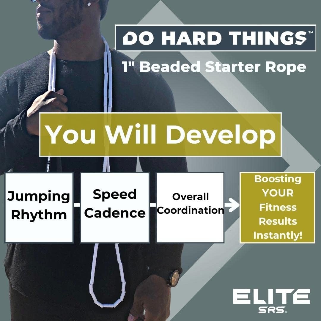 Elite SRS, Jump Ropes for Fitness, Progression Bundle - 3 Curated Jump Ropes For Starting Your Jump Rope Fitness Journey - With or Without Jump Rope Mat - Image 4