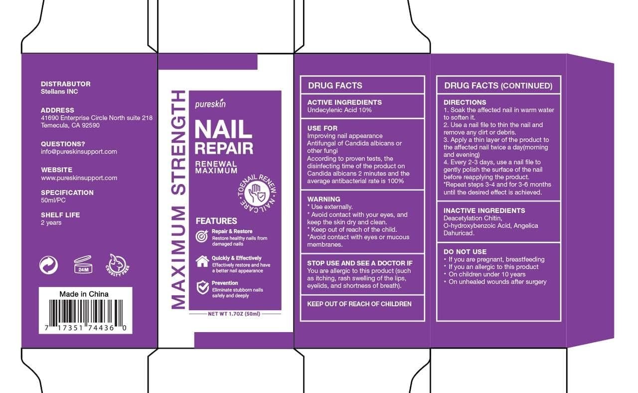 Toenail Renewal - Maximum Strength Nail Repair Liquid, Toe Nail Support, Health Care for Finger & Toenail, Athlete's Foot, Ringworm Repair-30ml - Image 8