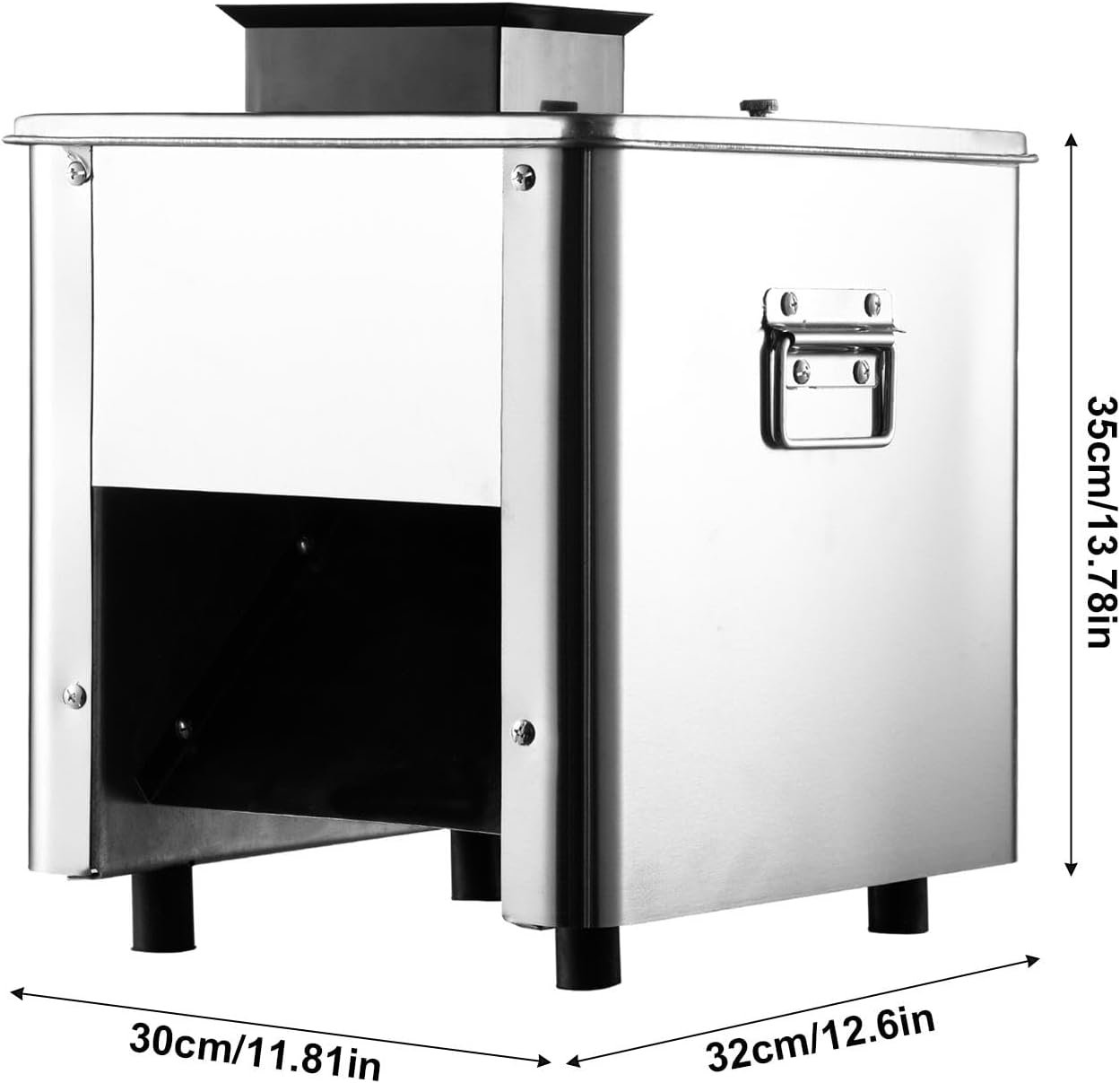 Commercial Meat Grinder | Electric Meat Slicer Machine | Stainless Steel Meat Mincer Machine for Commercial Use with Pork, Beef, Lamb, Fish - Image 6