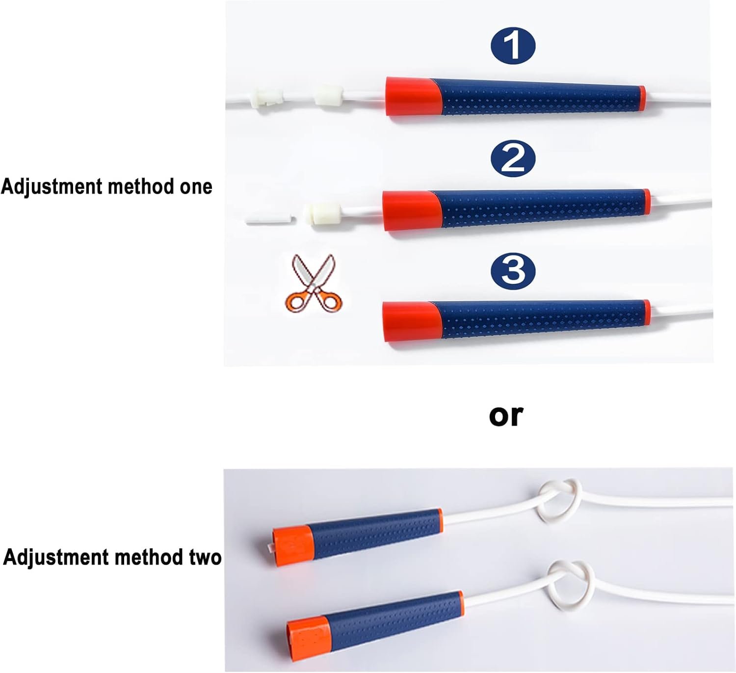 Kids Jump Rope with Silicone Comfortable Grips, Adjustable Tangle-Free Fitness Skipping Rope for kids girls boys women and men,Training, Workout and Weight Loss - Image 6