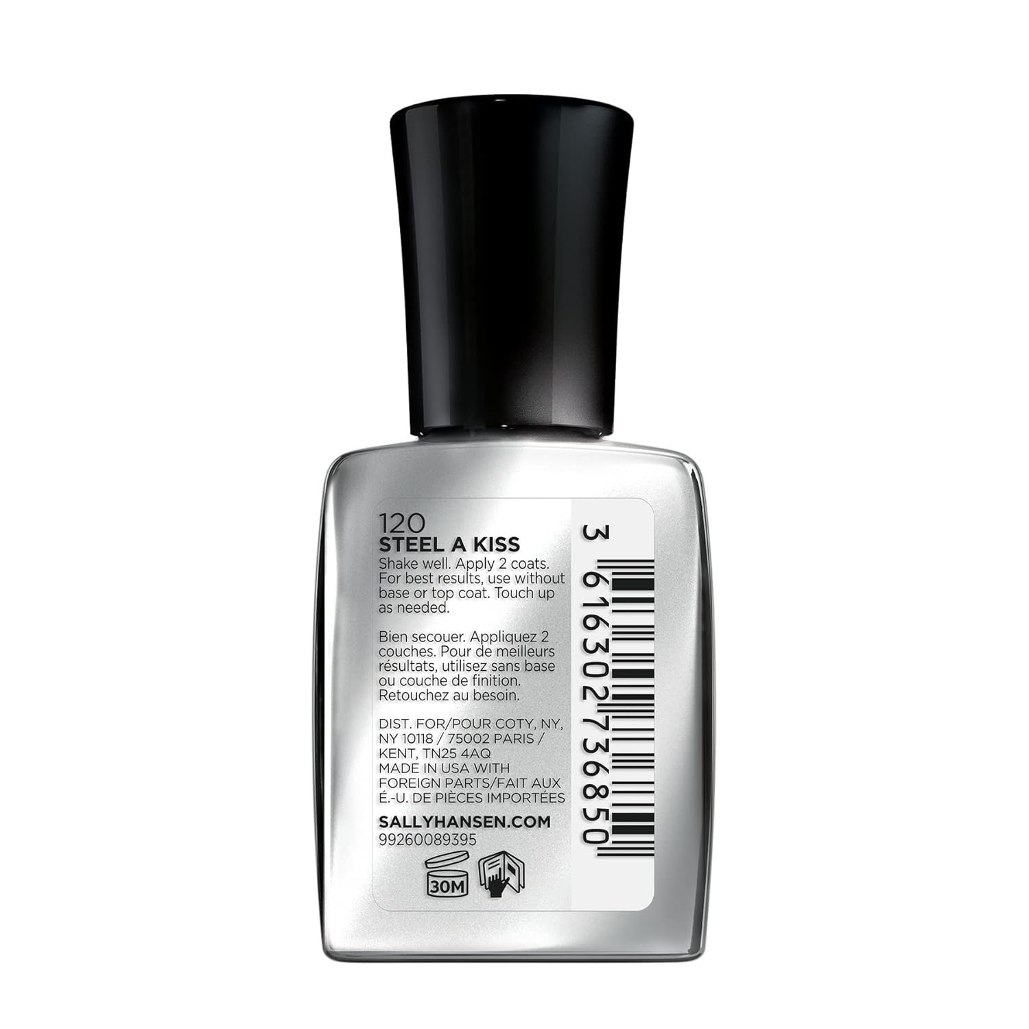Sally Hansen Color Foil Nail Polish Steel A Kiss - 0.4 fl oz - Image 7