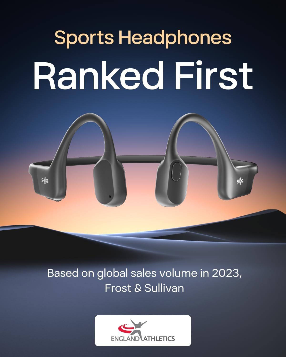 SHOKZ OpenRun Mini (AfterShokz Aeropex Mini) -Bone Conduction Open-Ear Bluetooth Sport Headphones - Waterproof Wireless Earphones for Workouts and Running - Built-in Mic, with Headband - Image 3