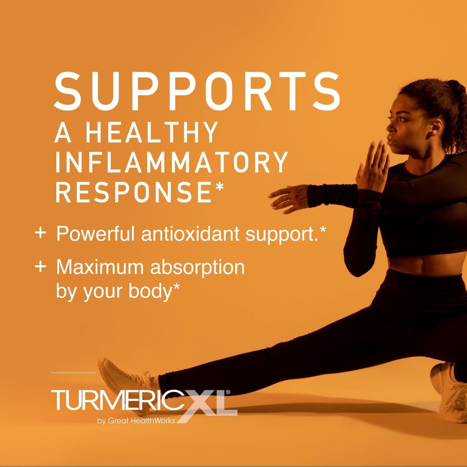 TurmericXL Natural Joint Support & Healthy Inflammatory Response Supplement - 250mg Turmeric Extract Delivers 45x More Curcumin - High Absorption, Gluten-Free – 30 Veggie Capsules - Image 7