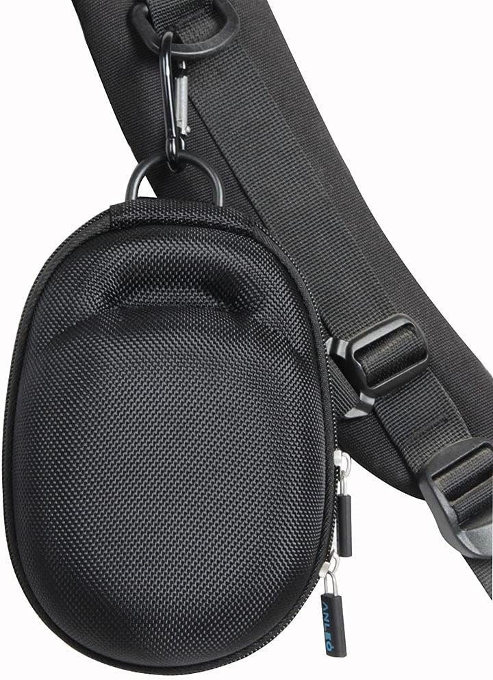 Anleo Hard Travel Case for JBL Clip 5 / Clip 4 - Portable Mini Bluetooth Speaker (Black) - Image 7