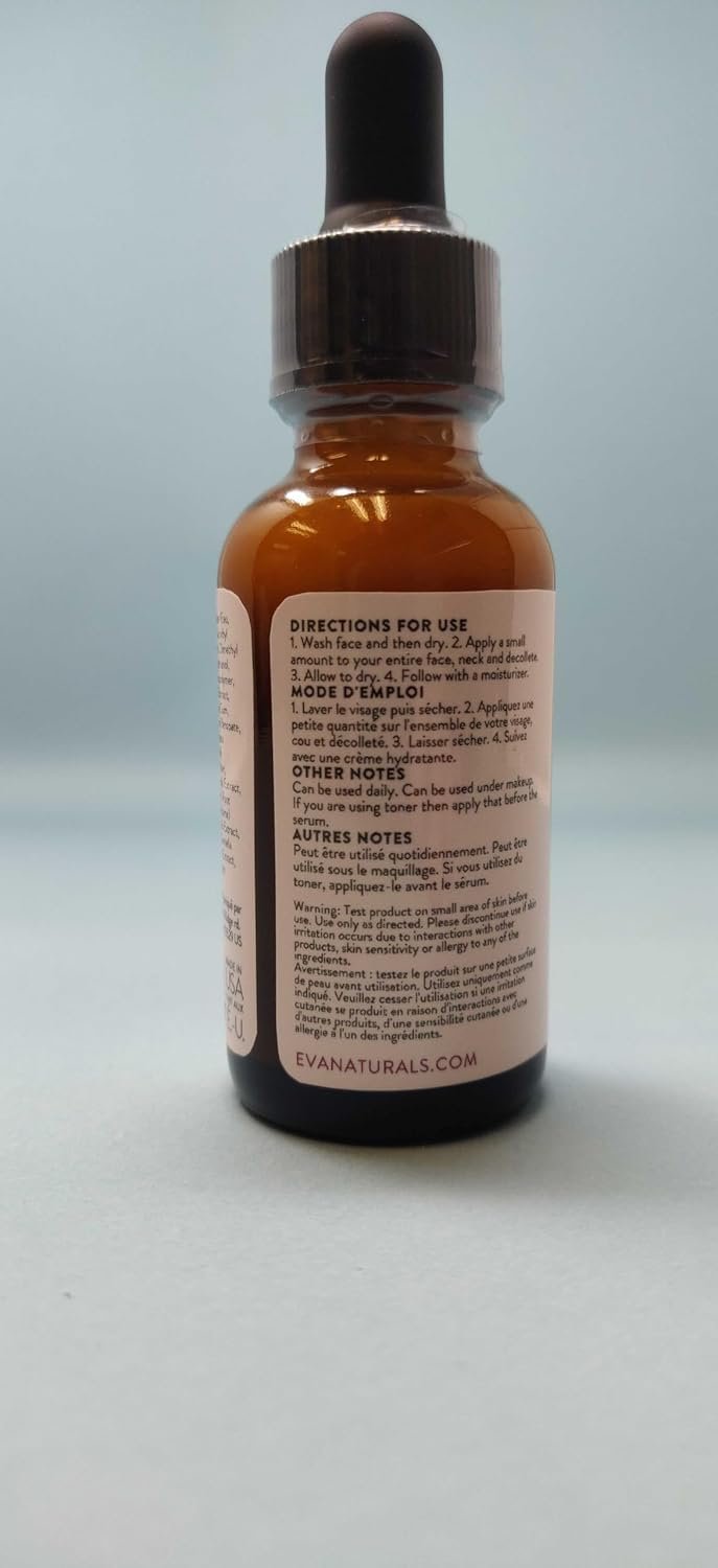 Vitamin C Serum 20% For Face, Pure Vitamin C Face Serum for Wrinkles, Acne, Dry Skin, and Dark Spots - Facial Vitamin C Serum (1oz) - Image 4