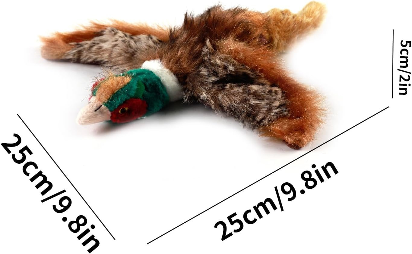 ALL FOR PAWS Classic Pheasant Pet Toys, Small - Image 6