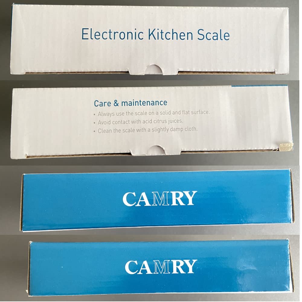 NUTRI FIT Digital Kitchen Scale with Wide Stainless Steel Plateform High Accuracy Multifunction Food Scale with LCD Display for Baking Kitchen Cooking,Tare & Auto Off Function (Red) - Image 12