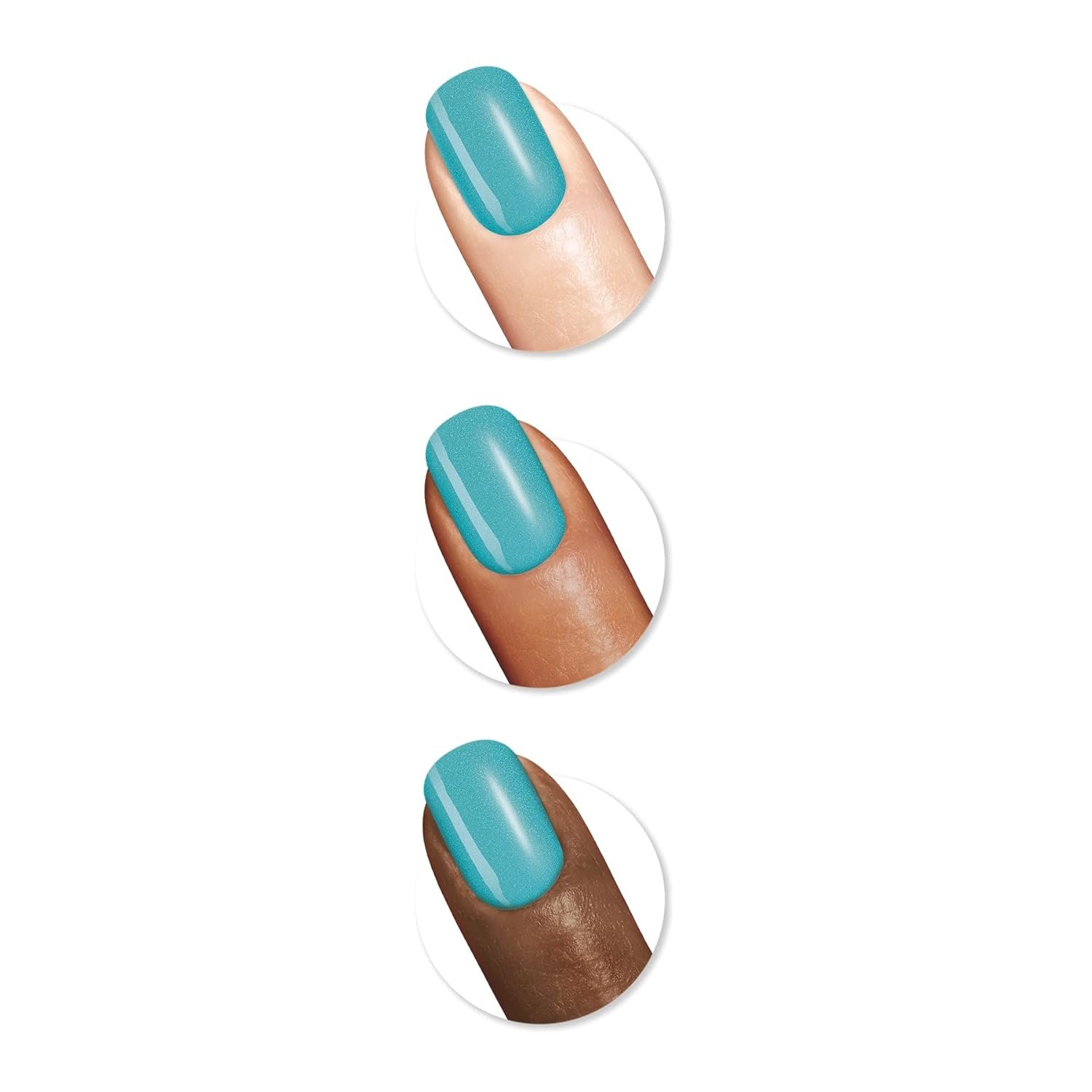 Sally Hansen Miracle Gel Friends Collection, Nail Polish, The One With the Teal, 0.5 fl oz - Image 9