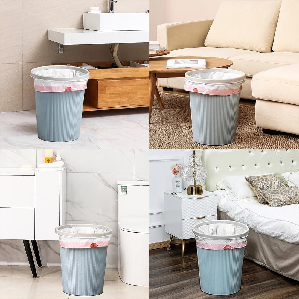 Fancial Ultra Strong Tall Kitchen Trash Bags, Unscented, White,13 Gallon, 80 Count - Image 3