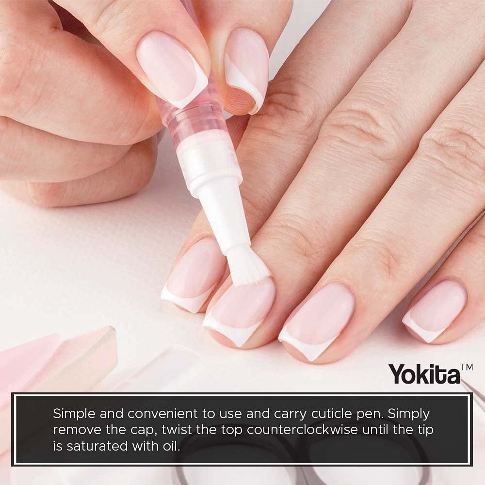 Premium Cuticle Oil Pen Milk and Honey Natural Healing Infused, Soothes and Moisturizes Cuticles with Vitamin E, 2 ML (Green Tea) - Image 5