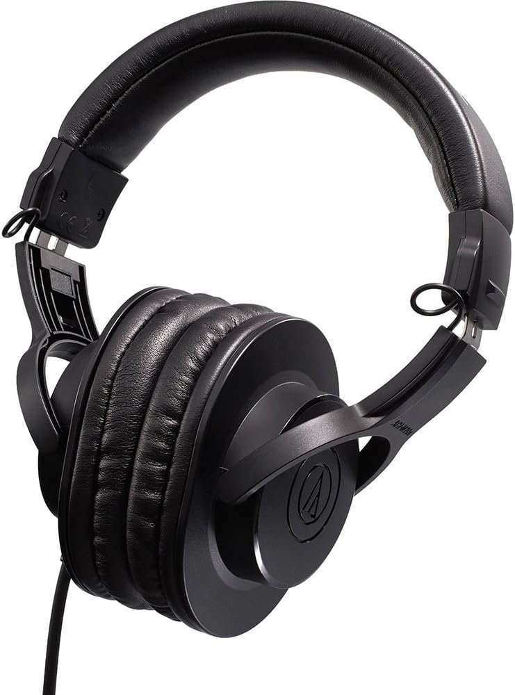 Audio-Technica ATH-M20x Professional Studio Monitor Headphones, Black (AUD ATHM20X) - Image 3