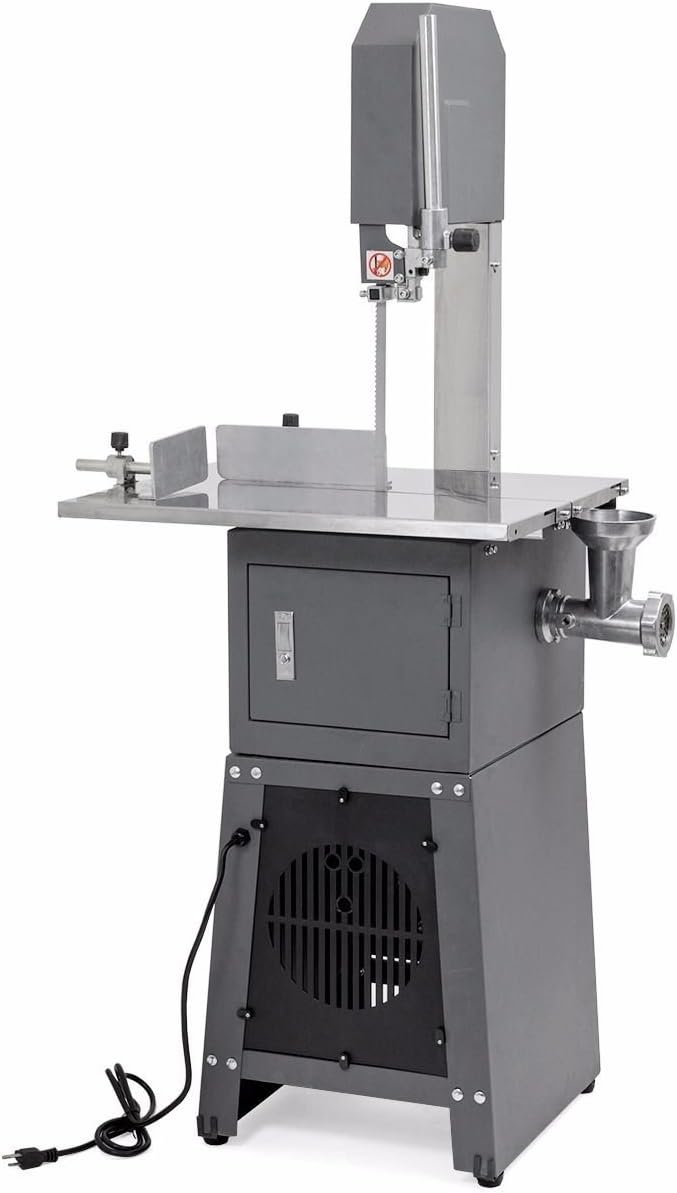 Stark USA 2-in-1 Commercial Butcher Band Saw and Sausage Stuffer 550w Machine Slicer Meat Bone Sausage Carne Electric Meat Saw - Image 2