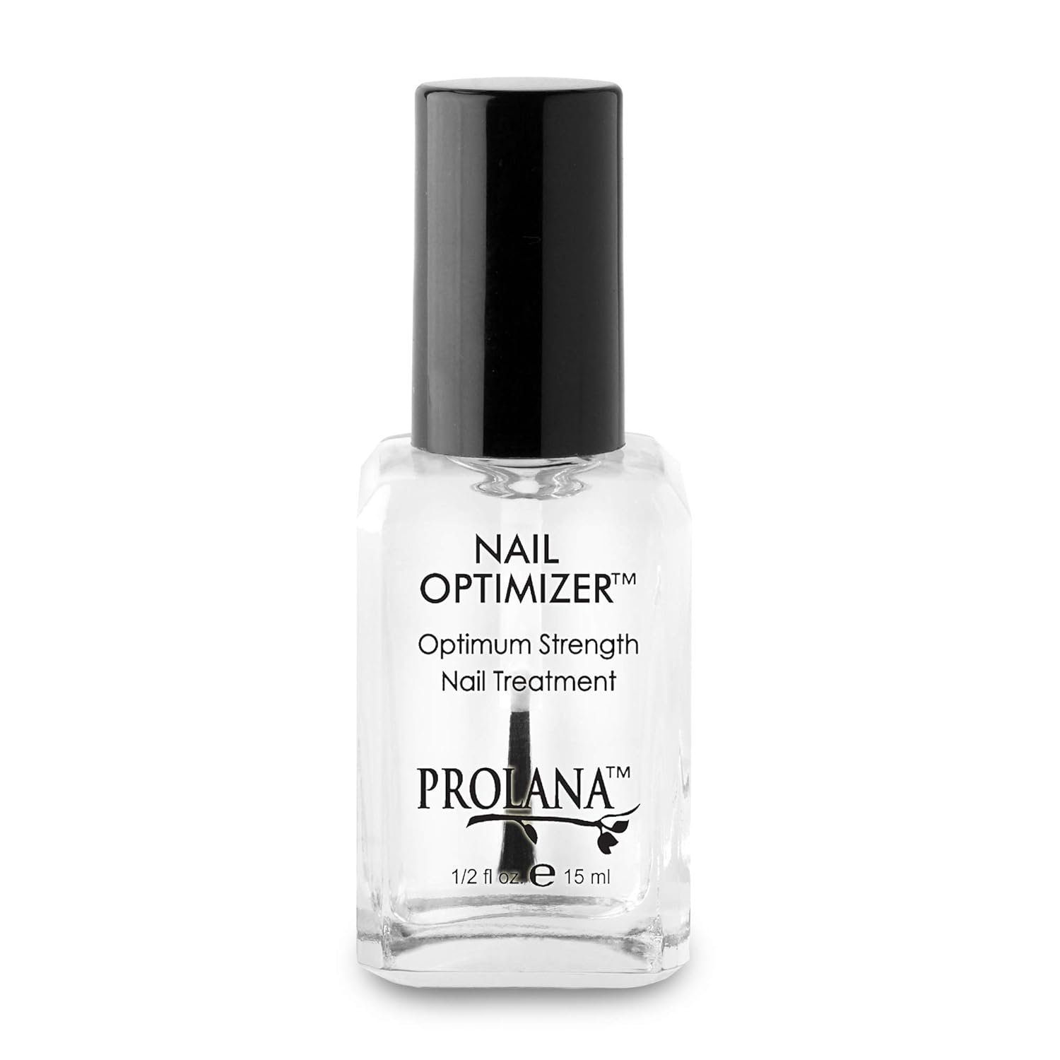 Nail Optimizer, Extra Strong Nail Strengthener Base Coat for Weak and Damaged Nails, Nail Growth & Prevents Nails from Peeling, Brittle Nails, Stops Slipts, Chips & Strengthens Nails, 0.5 oz - Image 4