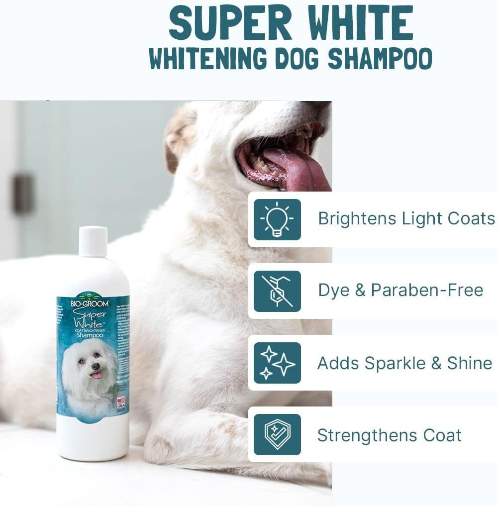 Bio-Groom Super Whitening Dog Shampoo – Whitening Pet Shampoo, Dog Bathing Supplies, Puppy Wash, Dog Grooming Supplies, Cruelty-Free – 1 Gallon - Image 6