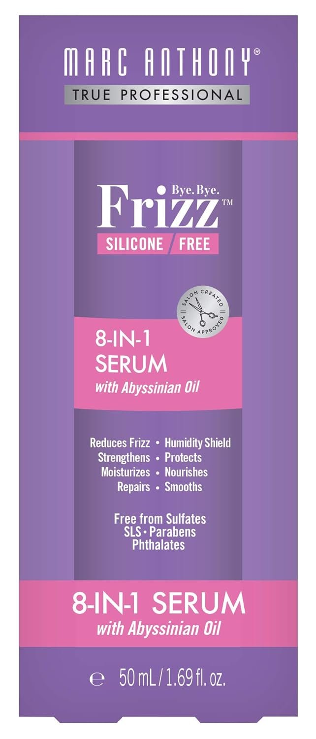 Marc Anthony 8-in-1 Bye Bye Frizz Silicone Free Serum, 1.69 Ounces - Image 2