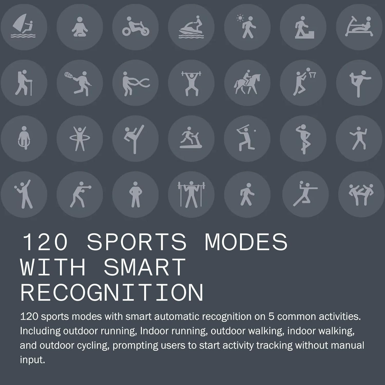 CMF Watch Pro 2 Smartwatch for Men Women, Fitness Tracker with Heart Rate, SpO₂ Monitoring,120 Sports Model, Bluetooth Calls with AI Noise Reduction, IP68 Waterproof with GPS for Android IOS Dark Grey - Image 6