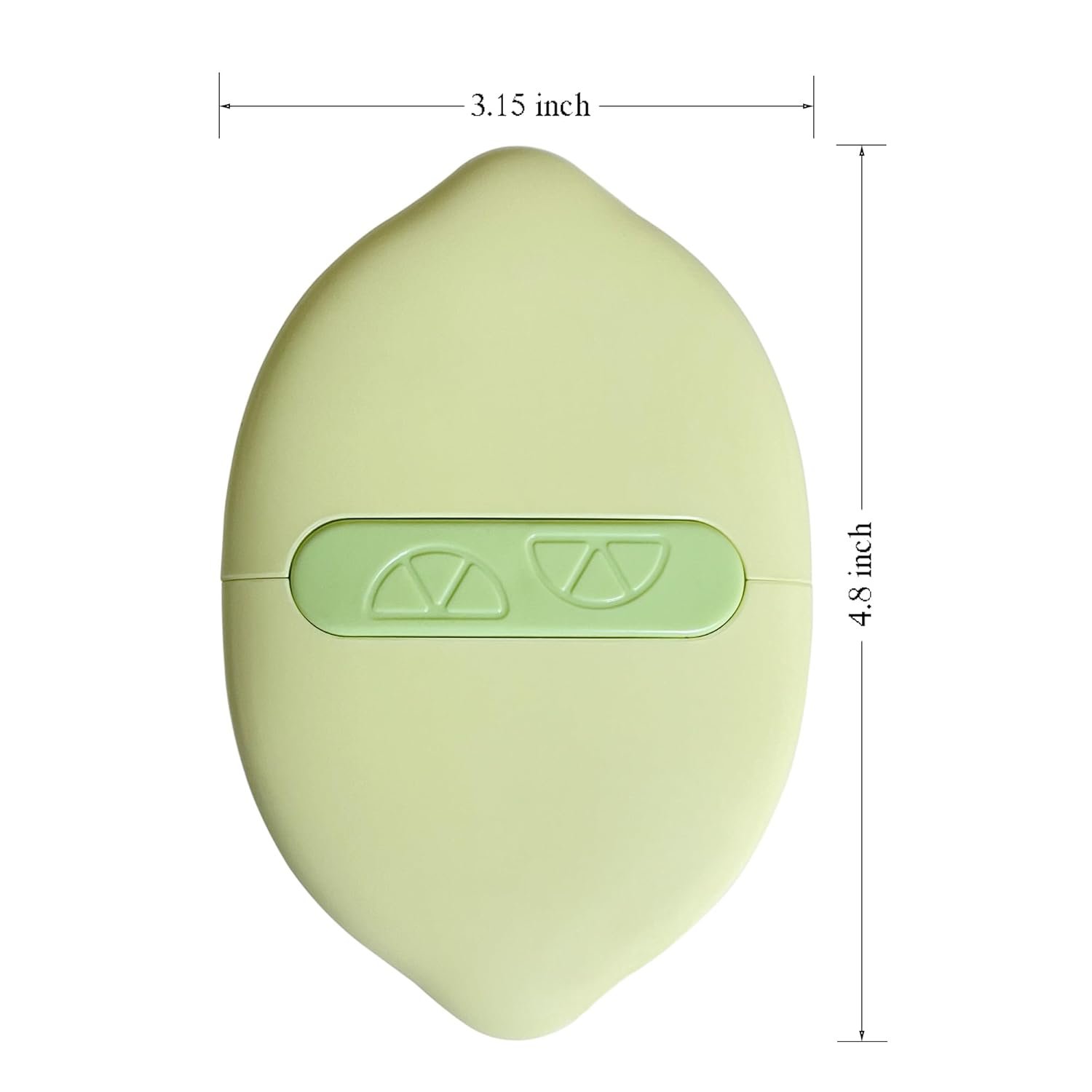 Portable Pet Hair Removal Comb 2-in-1 Dual-use Removing Floating Hair Massaging Comb Deshedding Matted Fur Loose Hair Remover Brush, Grooming Tool for Cats and Dogs (Yellow Green) - Image 5