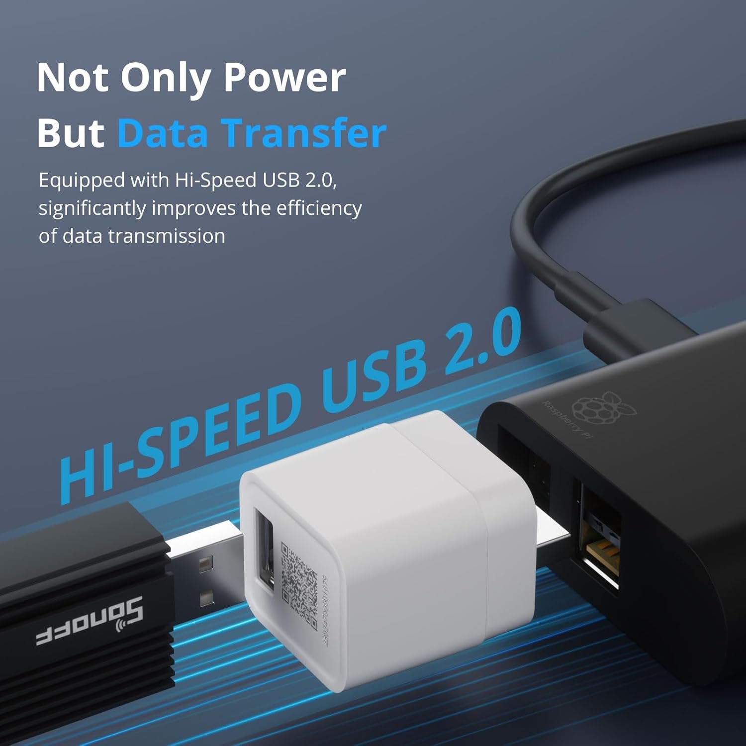 SONOFF Zigbee Smart USB Outlet, 5-22V DC Outlet Timer Smart Switch, Smart Home Devices Compatible with Alexa and Google Home, Zigbee Switch Wireless Support Fast Charging, USB 2.0 ZBMicro (2) - Image 3