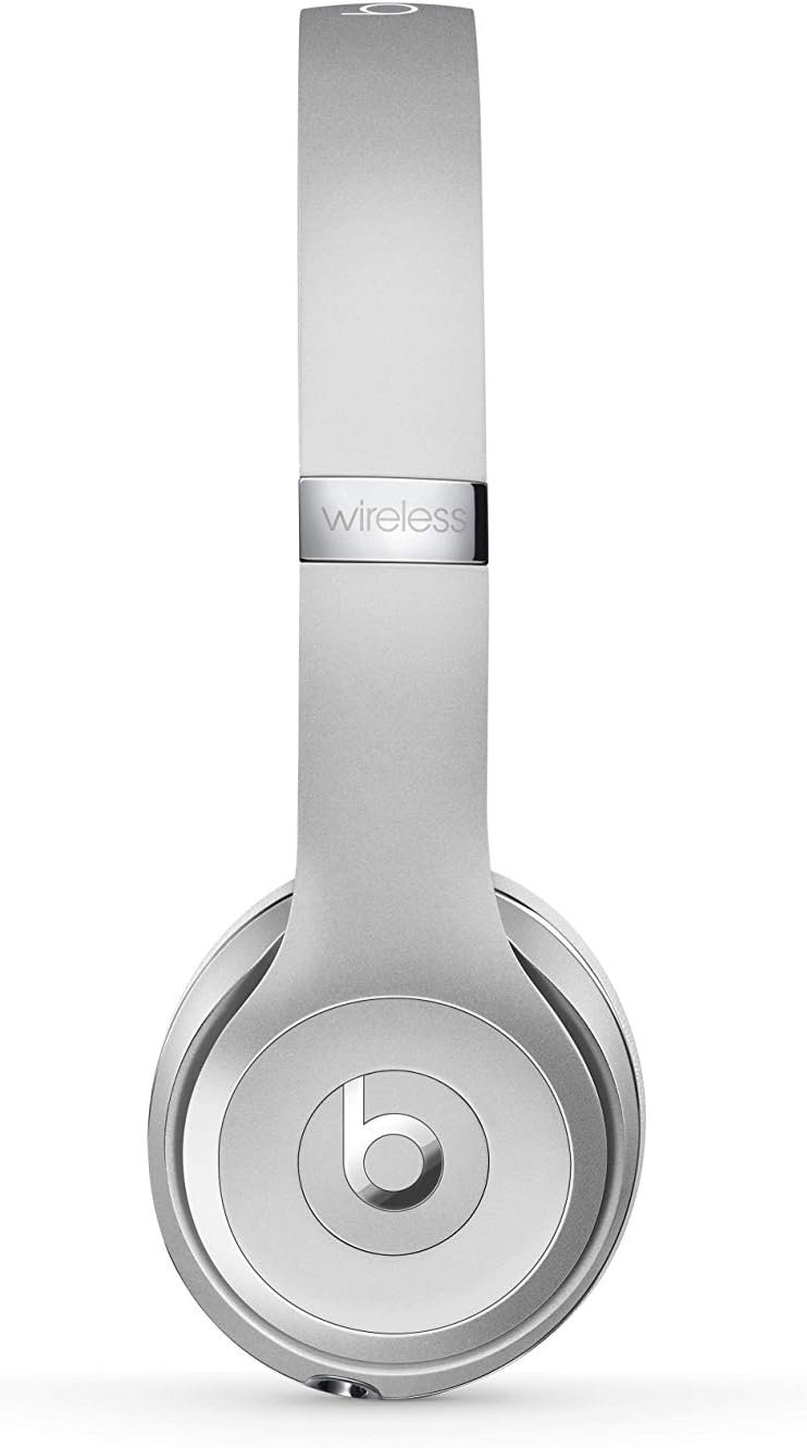 Beats Solo3 Wireless On-Ear Headphones - Apple W1 Headphone Chip, Class 1 Bluetooth, 40 Hours of Listening Time - Silver (Previous Model) - Image 3