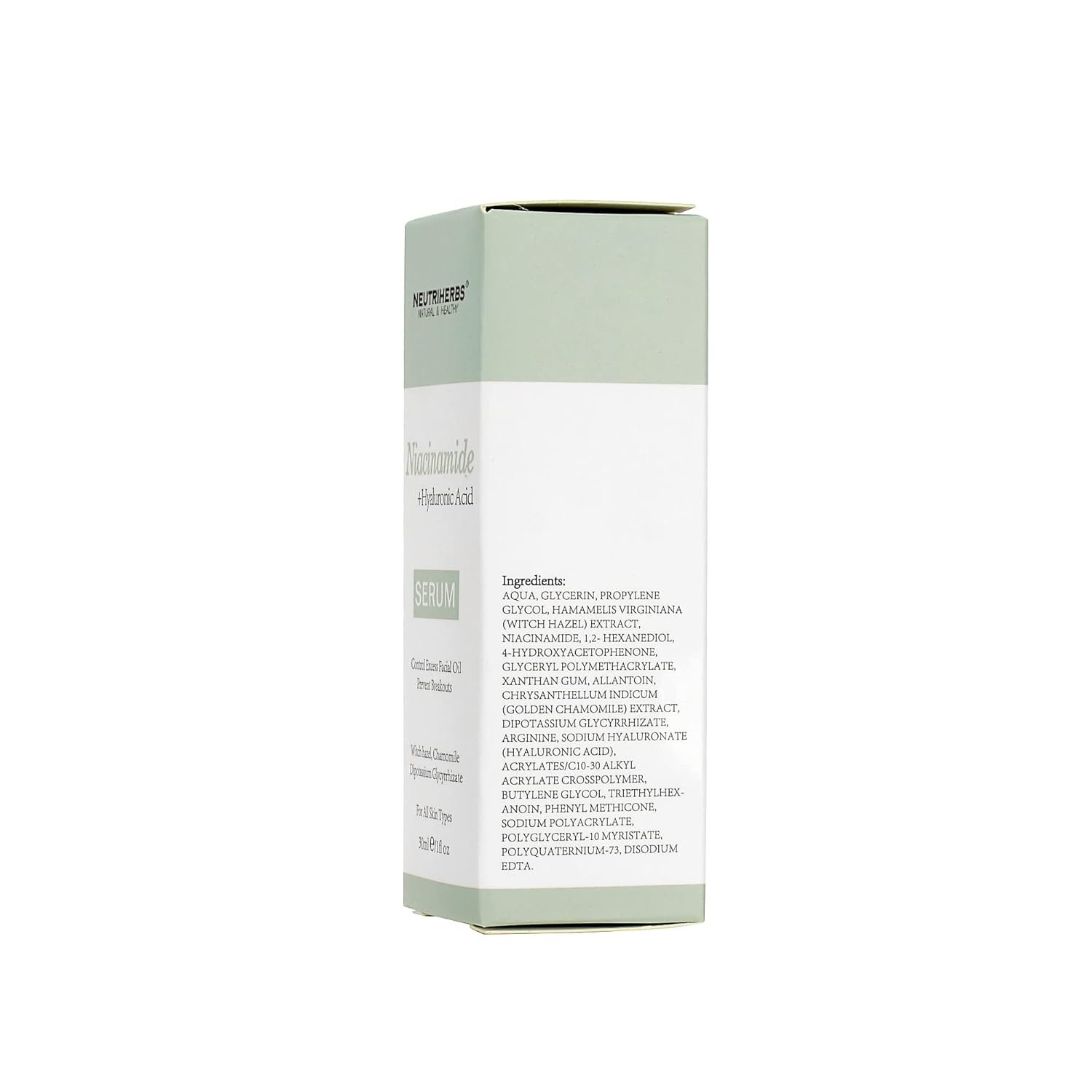 Neutriherbs 4% Niacinamide Serum for Face the Ordinary + HA,Effectively Work to Control Excess Facial Oil, Minimize the Pores and Prevent Breakouts, Best Niacinamide Serum For Oily Skin - Image 5